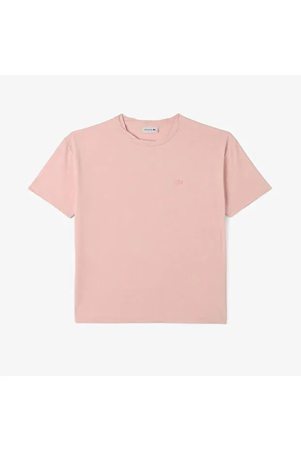 Футболка Lacoste Ady, розовая — фото 3