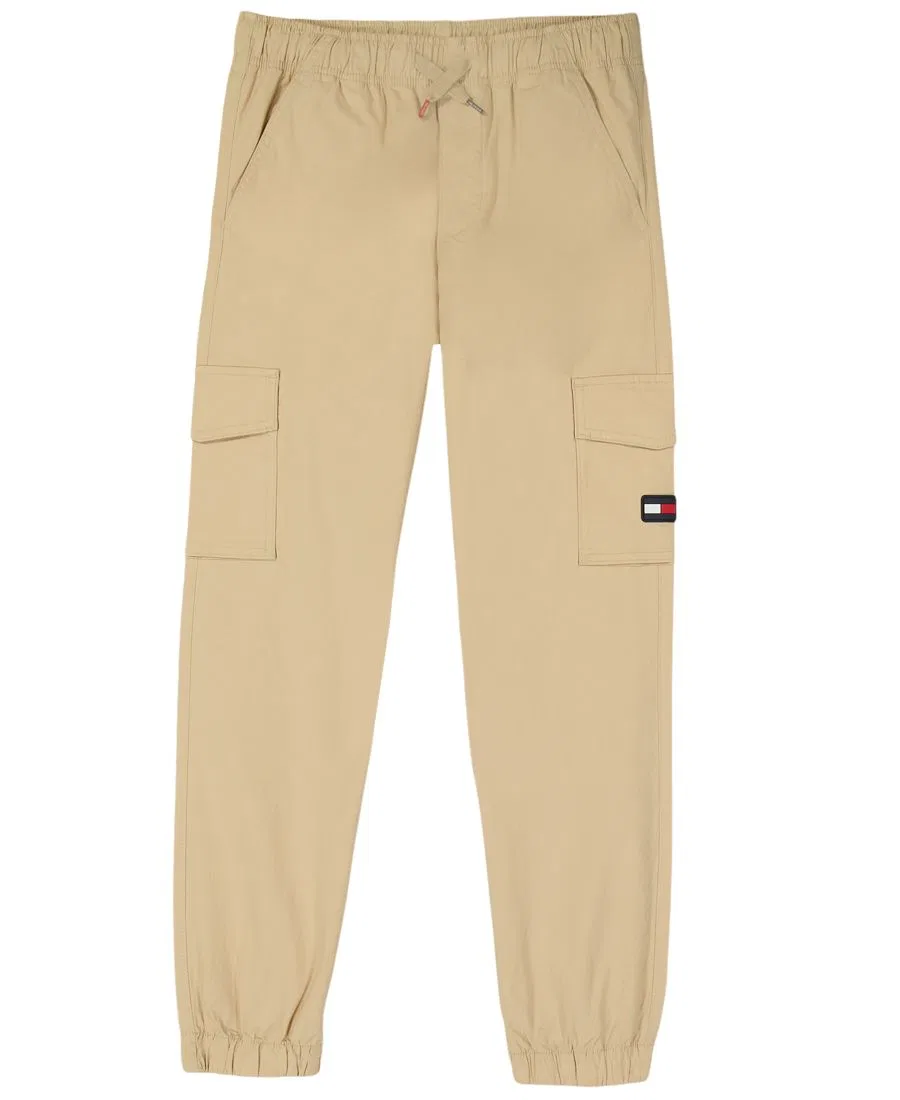 Карго-джоггеры с логотипом для мальчиков Tommy Hilfiger, Warm Sand — фото 3