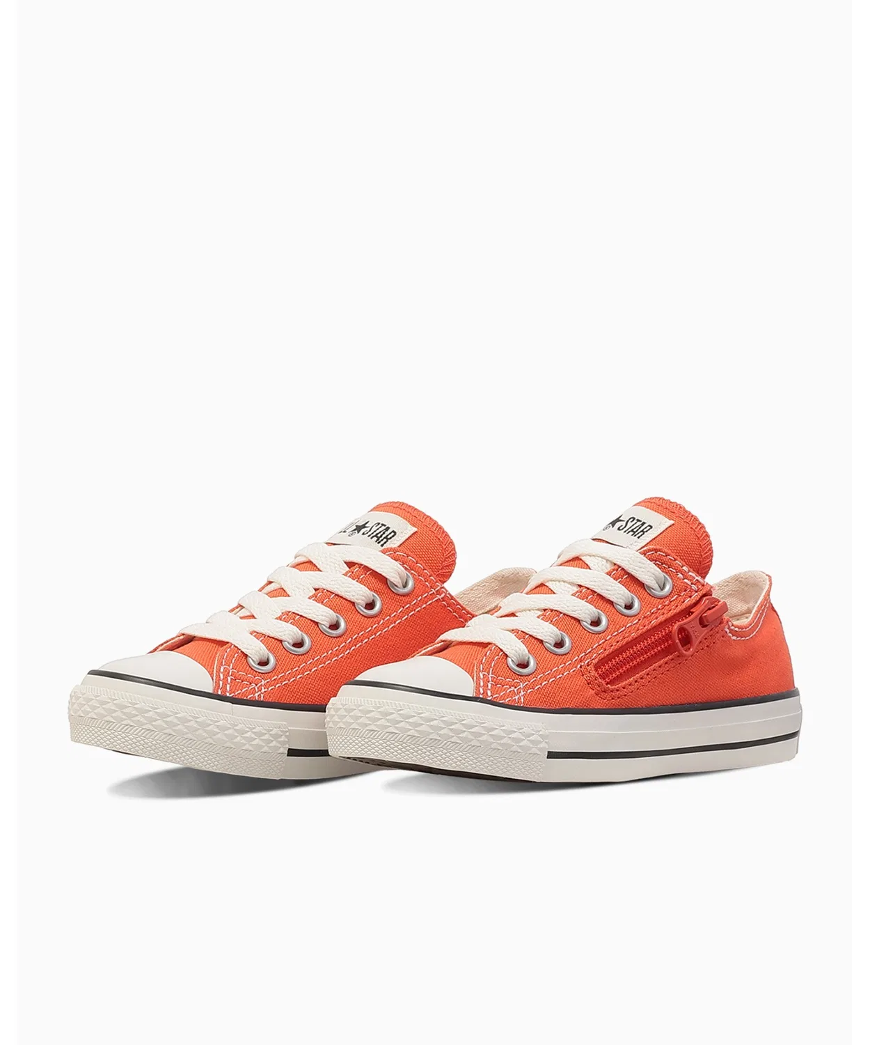Детские кеды с принтом Converse All Star, Оранжевый