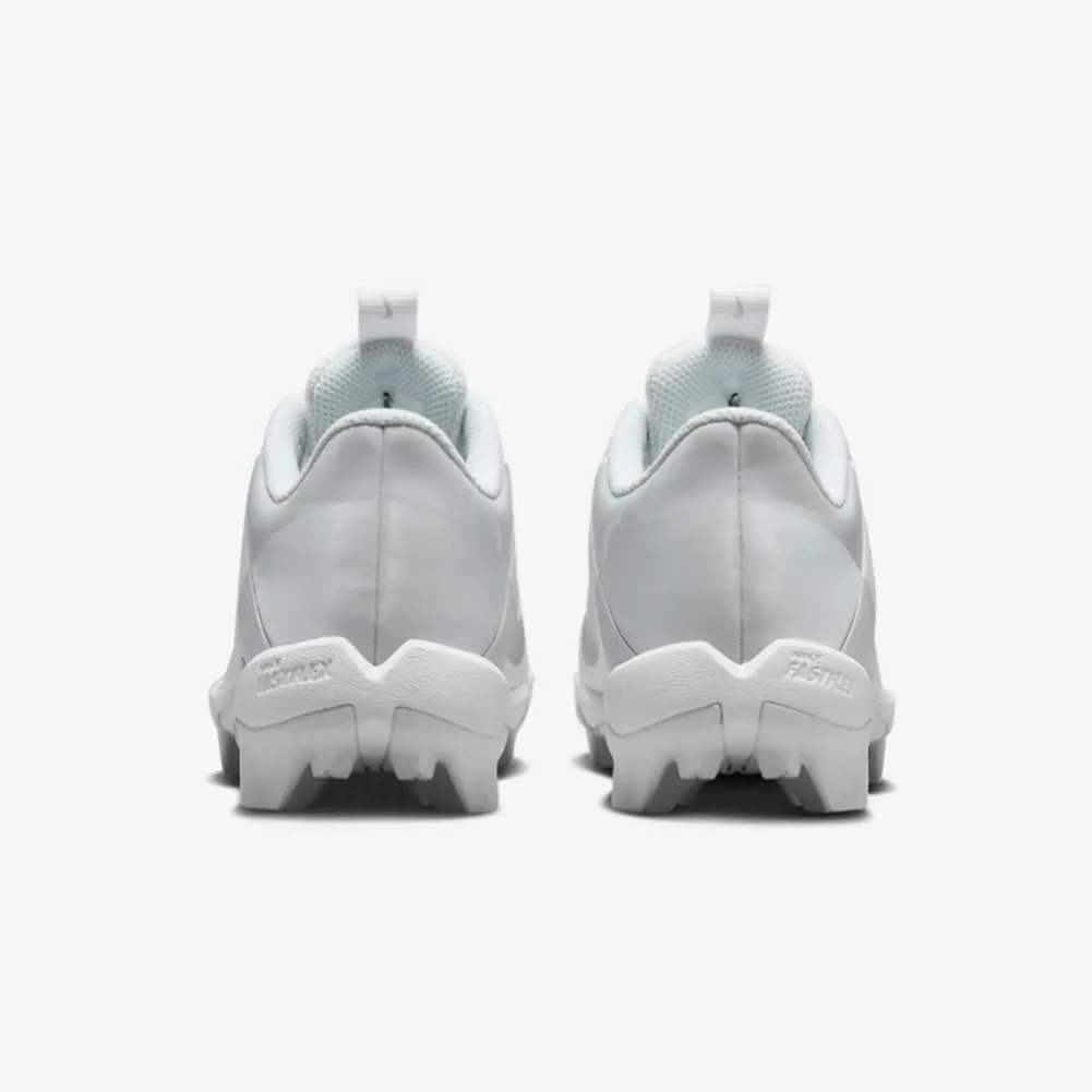 Бутсы для футбола Nike Vapor Edge Shark 2 для маленьких/больших детей, белый/металлик серебристый — фото 3