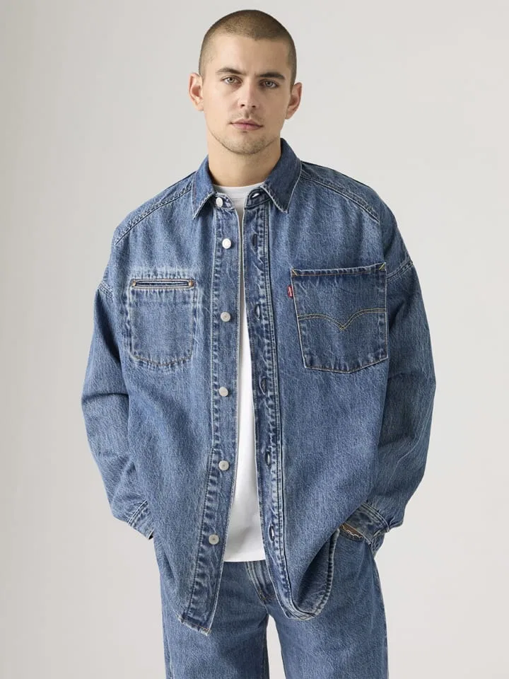 Мужская джинсовая куртка Levi's, Blue — фото 2