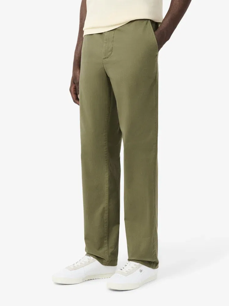 Чиносы Regular Fit LACOSTE, Khaki — фото 2
