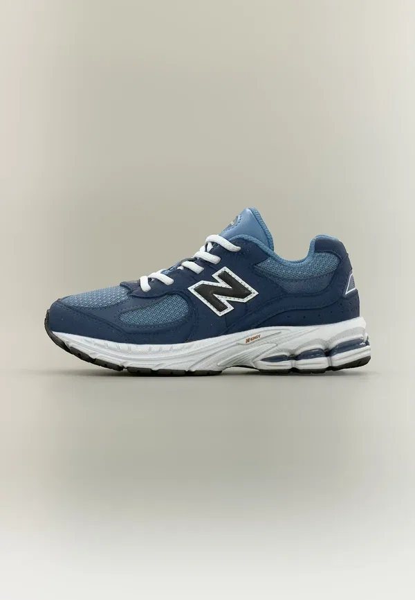 Кроссовки Leather and Textile 2002R New Balance Navy, Vintage Indigo, темно-синий