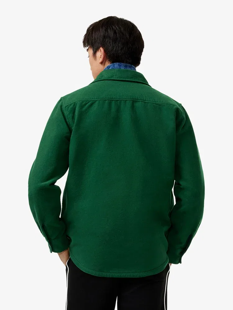 Рубашка длиннорукавная фланелевая двусторонняя CH4612-55N PZ1 LACOSTE — фото 3
