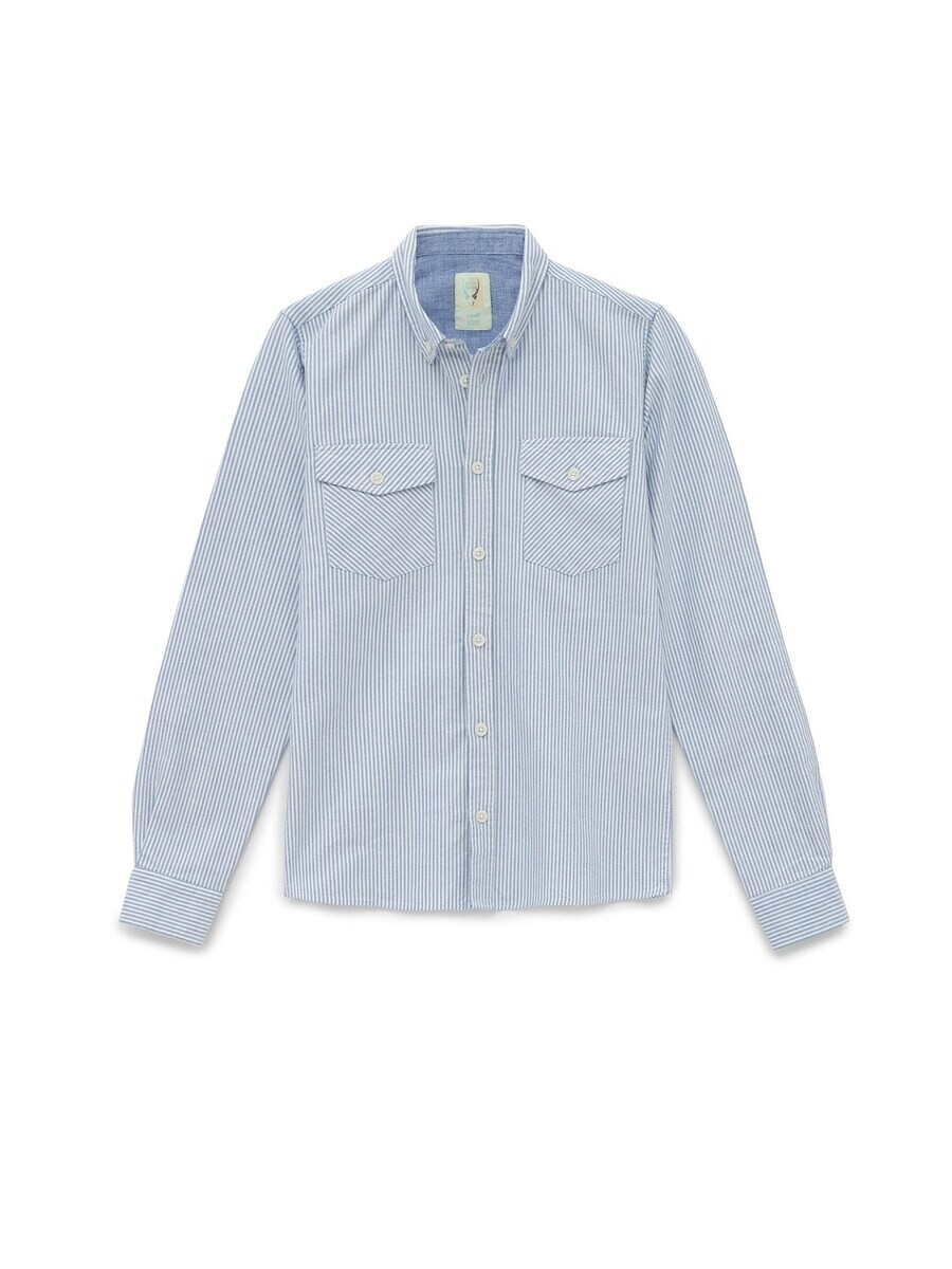 

Рубашка By Diess Collection Regular fit Button Up, синий