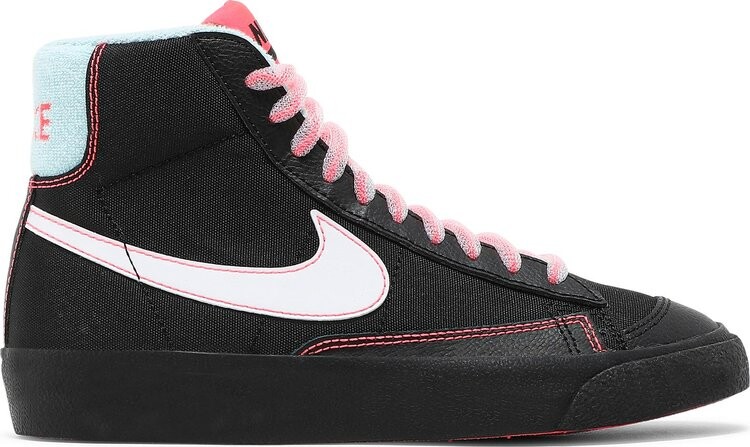 

Кроссовки Nike Blazer Mid '77 GS 'Black Atomic Pink', черный