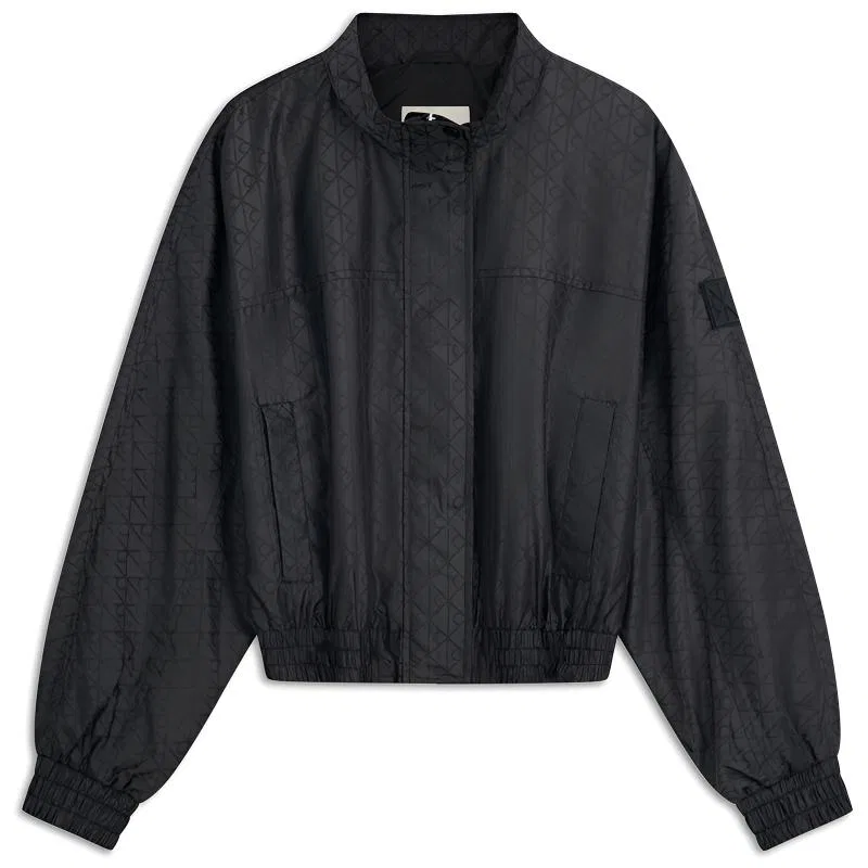 Женская куртка с воротником-стойкой Calvin Klein, Space Black