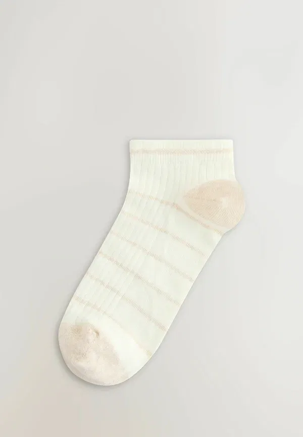 Носки спортивные, комплект 4 пары, хлопок, Sneaker Socks Next, Cream Neutral, кремовый — фото 2