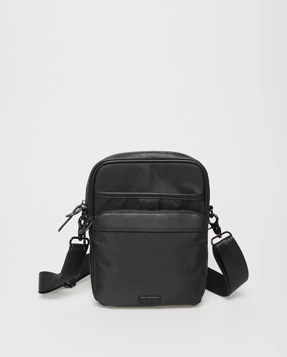 

Мужская нейлоновая сумка среднего размера Sfera, черный