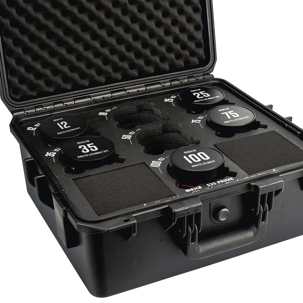 

Комплект Meike Super35 Prime Cine из 5 объективов с чехлом (Canon EF)