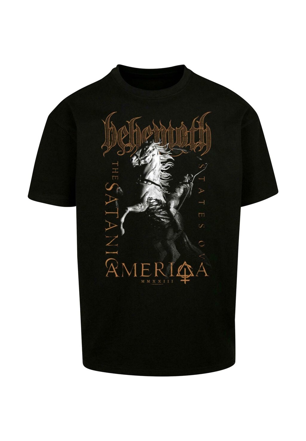 

Футболка с принтом BEHEMOTH DEATHLESS HEAVY Merchcode, черный