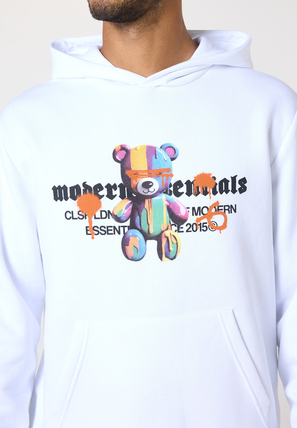 

Толстовка DRIP GRAFFITI TEDDY HOODIE CLOSURE London, белый