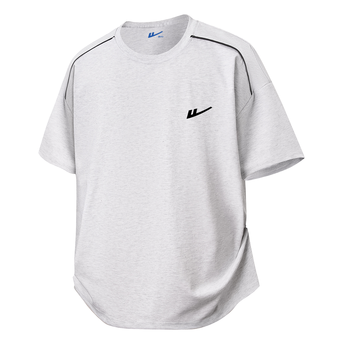 

Футболка Unisex Crew Neck Moderate Straight Fit WARRIOR, heather серый