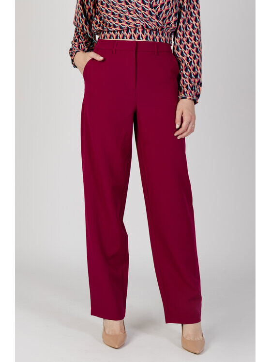 

Палаццо fit женские брюки Vila, бургундия