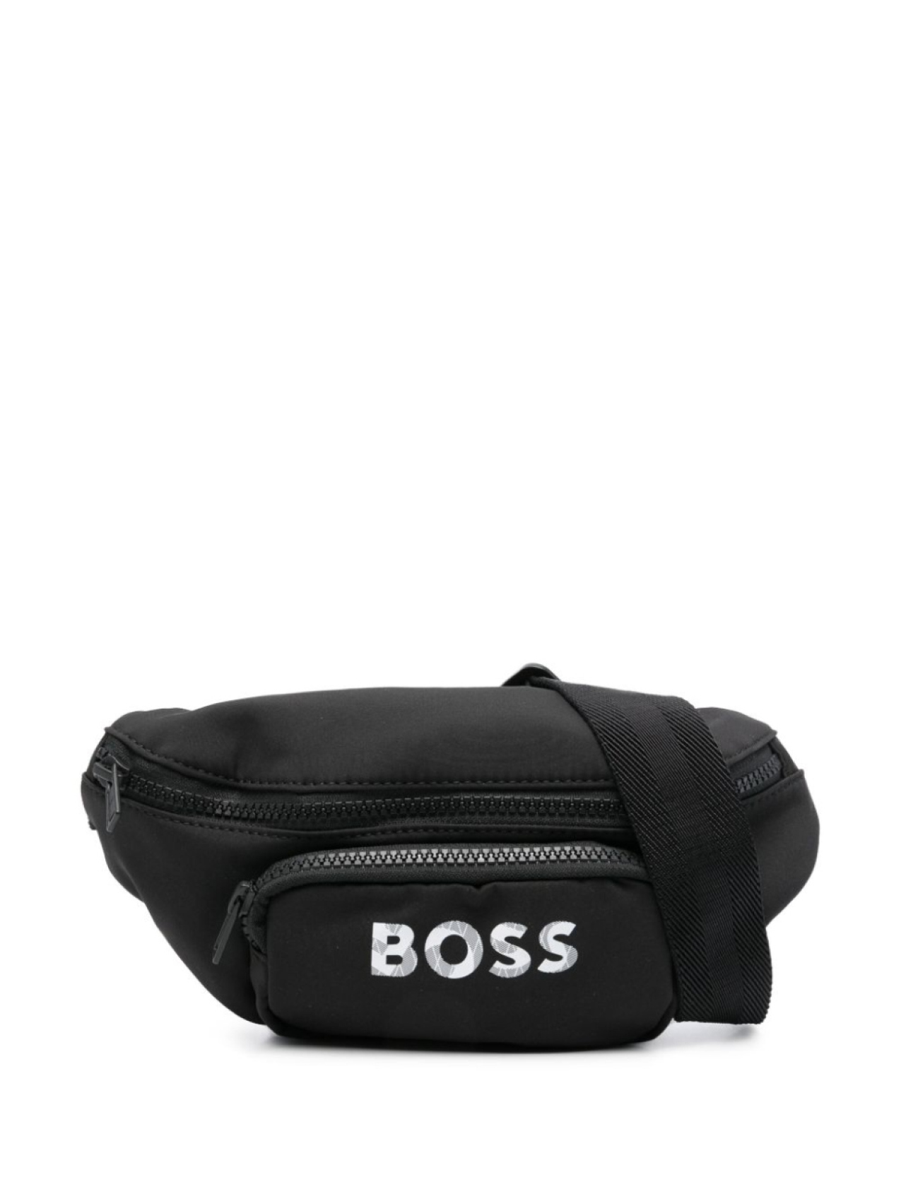 

BOSS Kidswear поясная сумка с логотипом, черный
