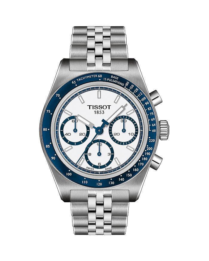 

PR516 Хронограф, 40 мм Tissot, серебряный