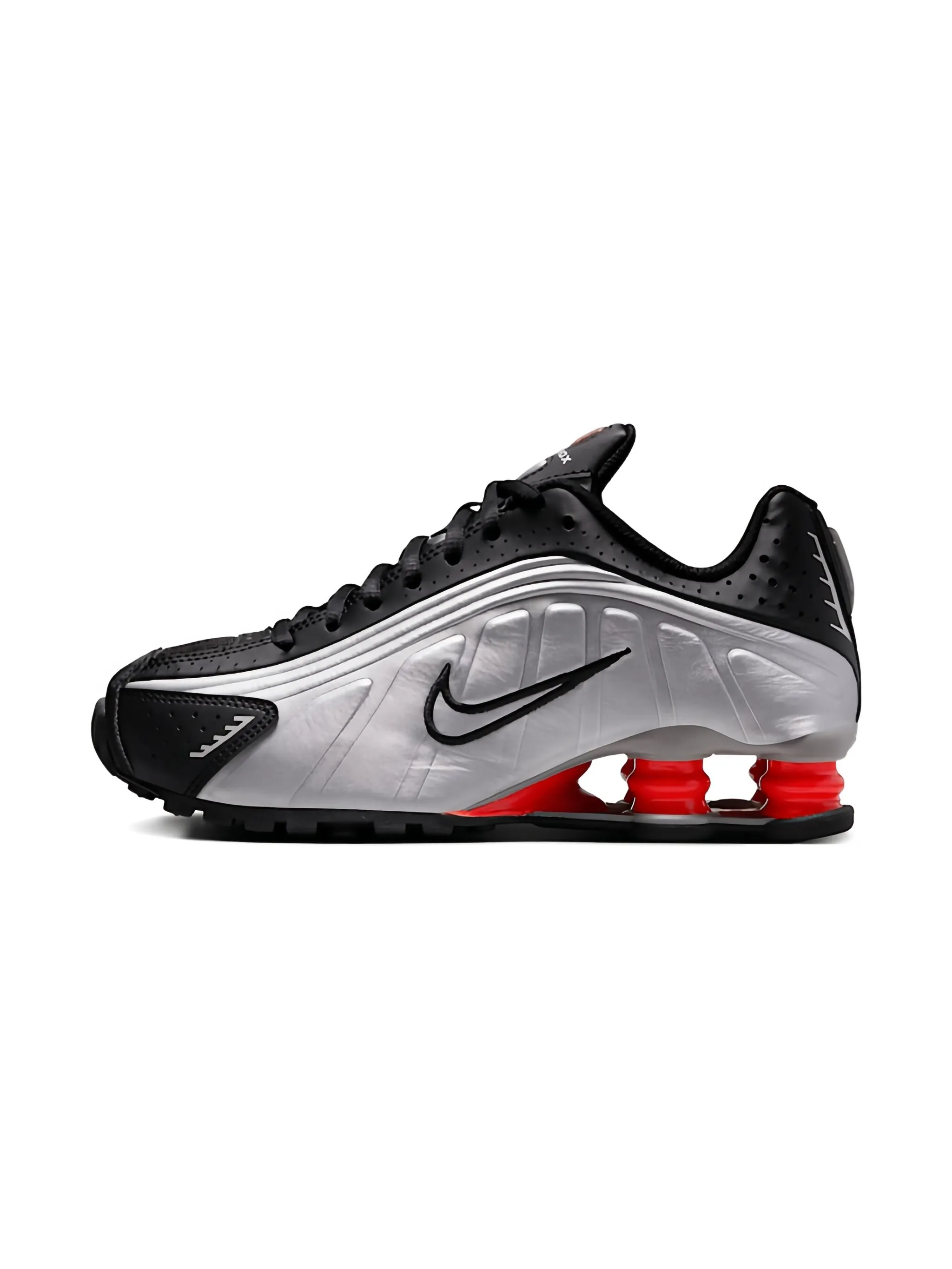 Кроссовки Shox R4 Nike Kids, черный — фото 2