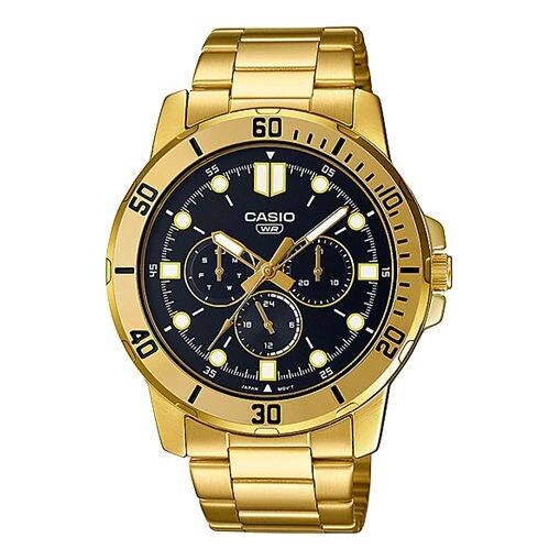 

Часы CASIO Sports Quartz Waterproof Black Dial Mens Black Analog, черный
