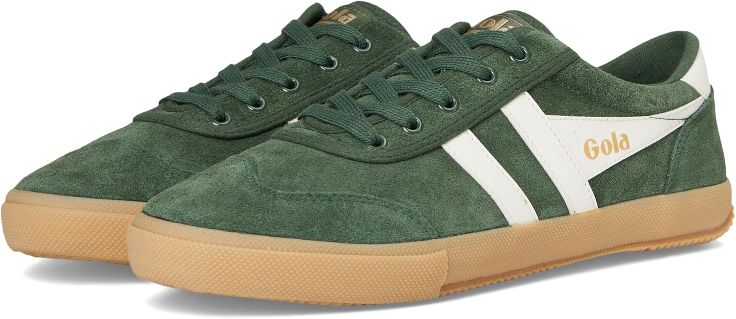 

Кроссовки Gola Mens Badminton Suede, слоновая кость/зеленый