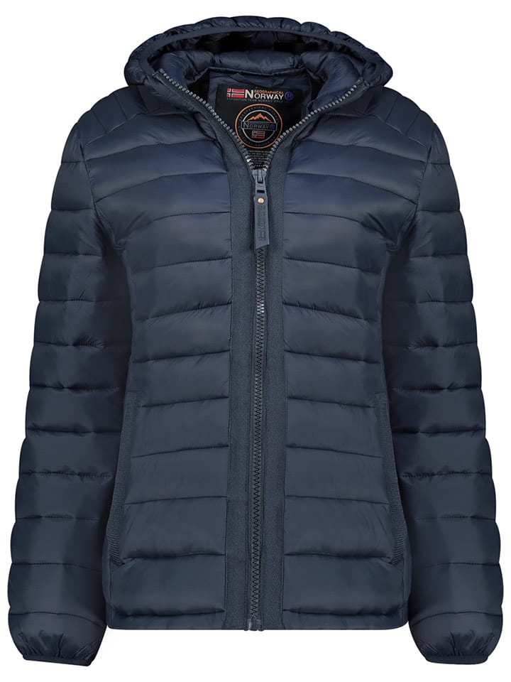 

Geographical Norway Стеганая куртка "Carlitilimo" темно-синего цвета