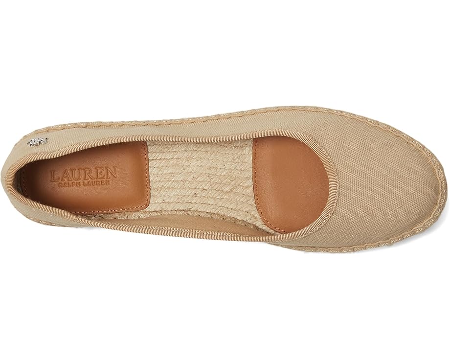Балетки Lauren Ralph Lauren Luize Canvas Ballet Espadrille, цвет Sand Dune/Sand Dune — фото 2