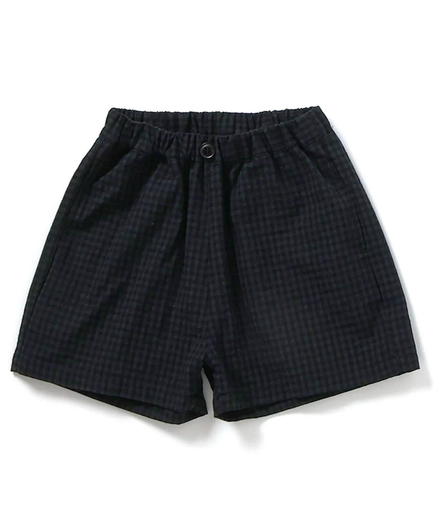 Брюки в клетку с защипами, длина 5 дюймов BREEZE, Black — фото 2