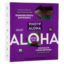 

Aloha Bay Органический Протеиновый Батончик - Брауни с Шоколадной Помадкой на растительной Основе 12 батончиков