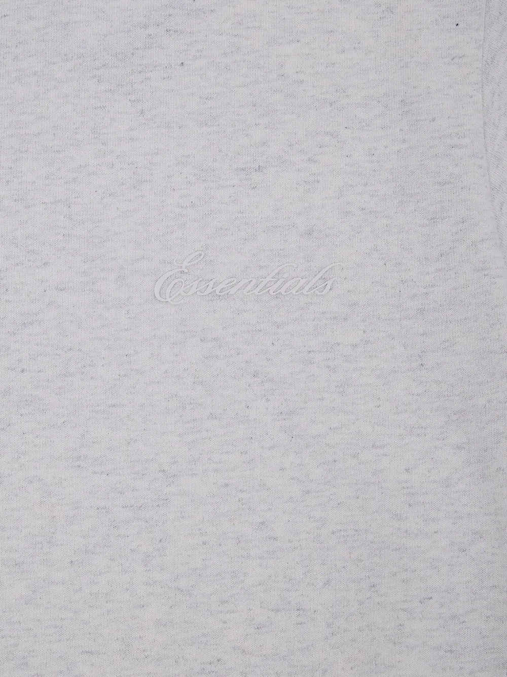 Футболка с вышитым логотипом Fear Of God Essentials Kids, серый — фото 3
