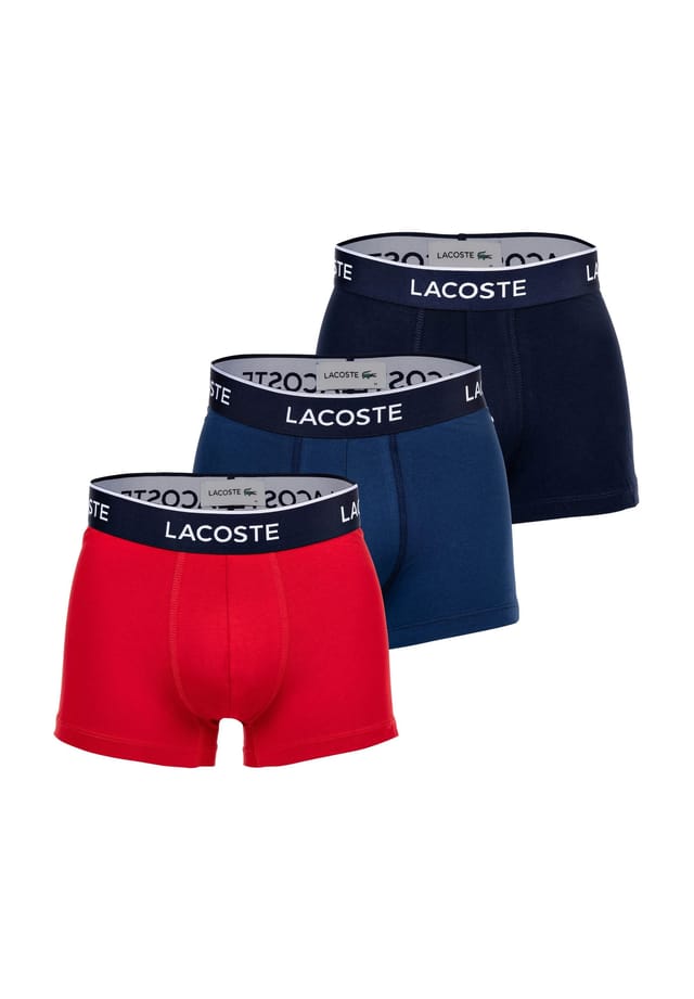 

Штаны 3 шт. в упаковке Lacoste, мультиколор