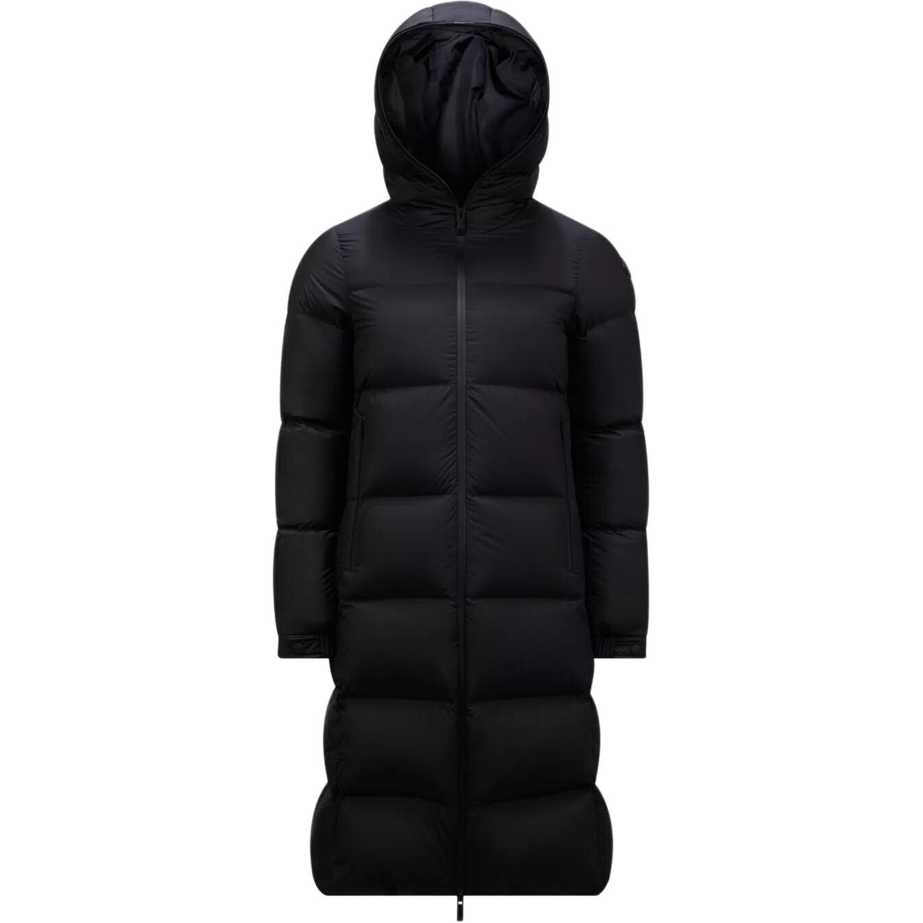 

Пуховик женский черный Moncler