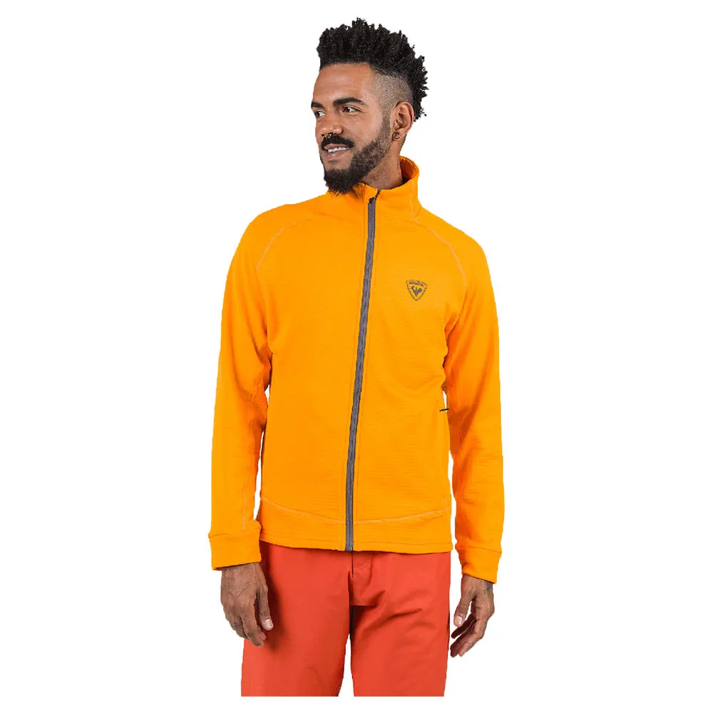 

Флис Rossignol Blackside full zip, оранжевый