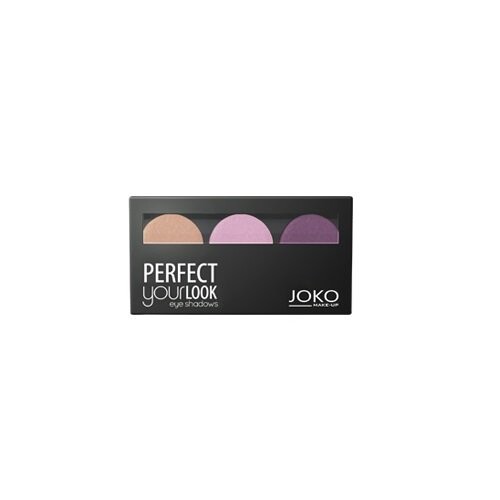 

Джоко, Perfect Your Look Trio, тени для век 304, Joko, розовый