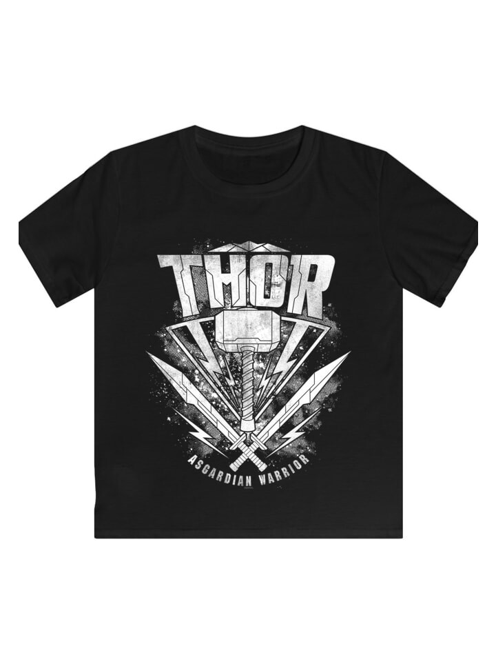 

Футболка F4NT4STIC Marvel Thor Ragnarok Thor Hammer Logo, черный