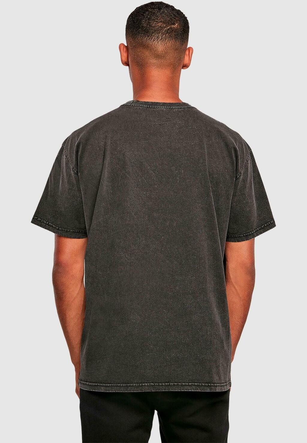 

Футболка с принтом SLAYER FLAMING EAGLE ACID WASHED TEE Merchcode, черный