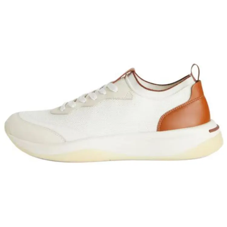 Кроссовки Loro Piana Lifestyle Shoes Men Low-top White, белый