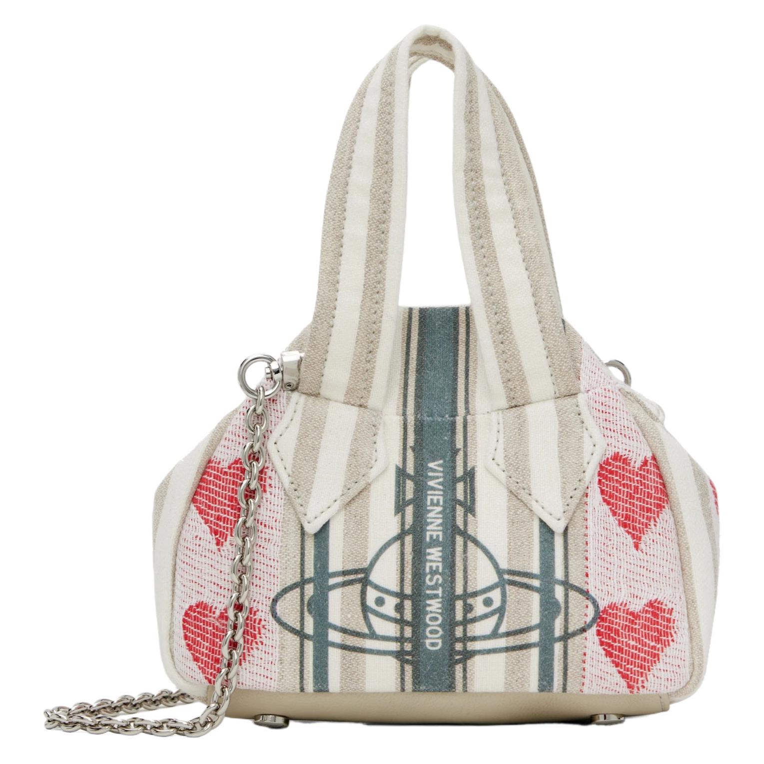 

Vivienne Westwood Женская белая сумка через плечо