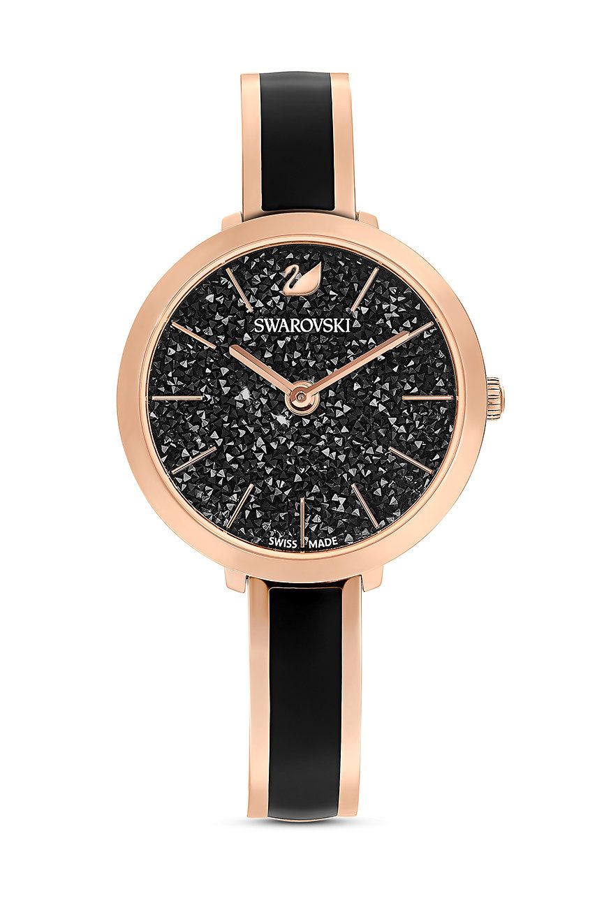 

Кристаллические часы Swarovski, черный