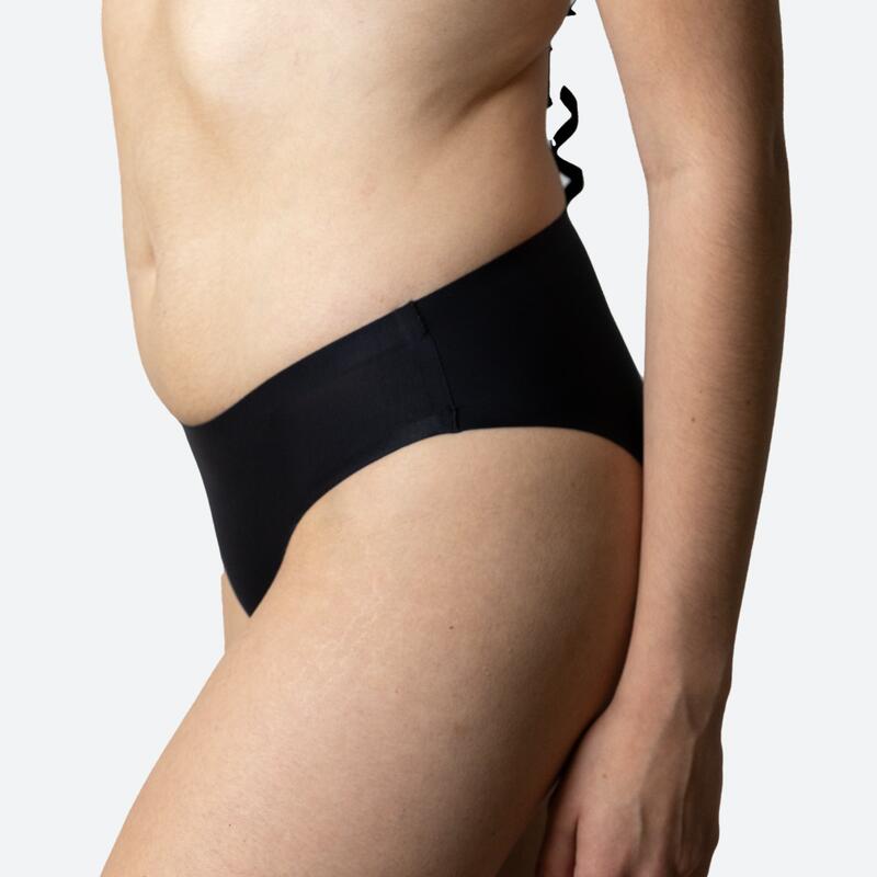 ECOWOMAN 3 шт. бесшовных купальника для менструаций для девочек, умеренные выделения — фото 3