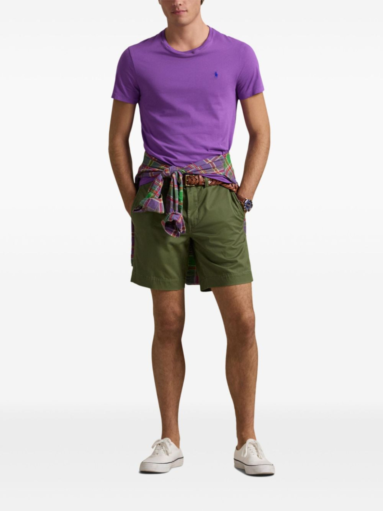 Polo Ralph Lauren футболка с короткими рукавами, фиолетовый — фото 2