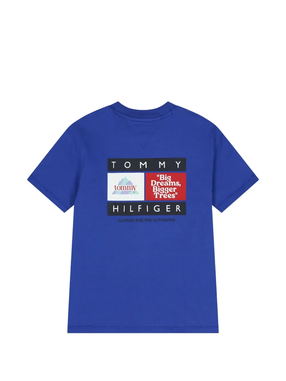 Футболка с принтом Tommy Hilfiger Junior, синий — фото 2
