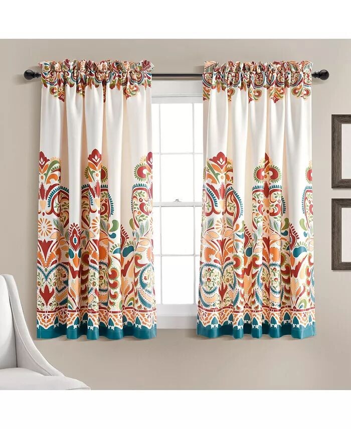

Светофильтрующие оконные шторы Clara Lush Decor, синий