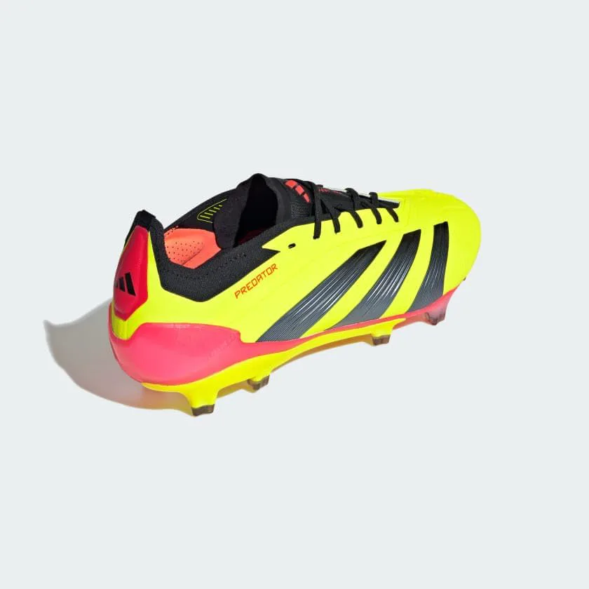 Футбольные бутсы Adidas Elite для твердого грунта - желтые, желтый/черный — фото 4
