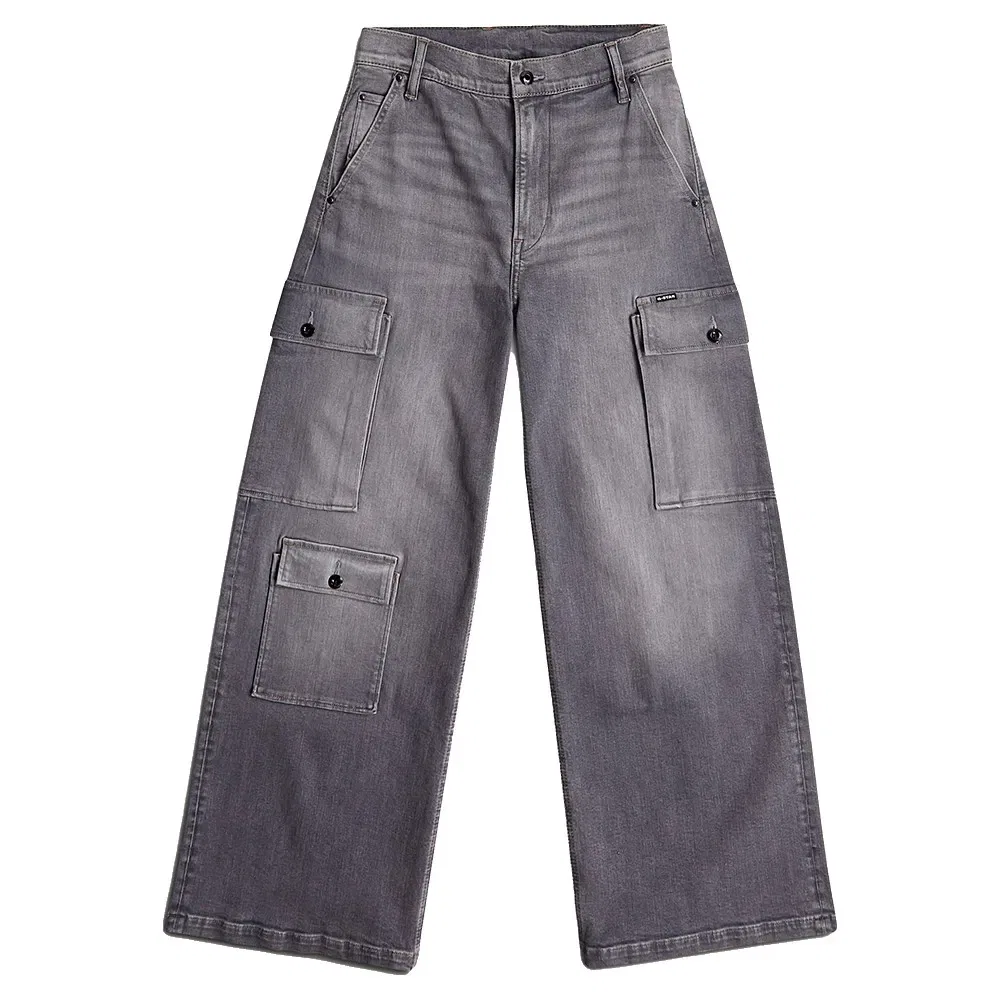 Детские джинсы свободного кроя Mega Cargo Loose Fit G-Star, Grey — фото 3