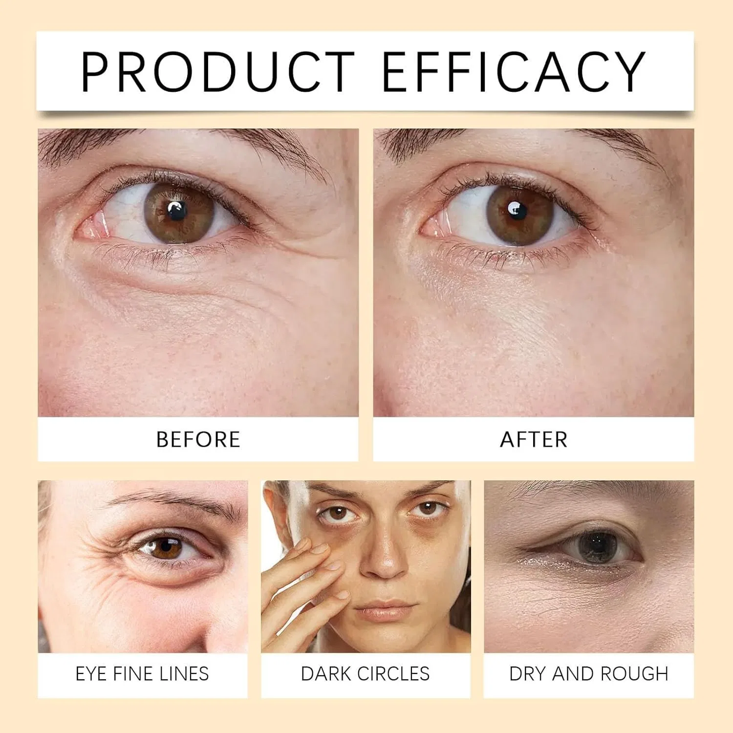 Сыворотка для глаз лютеиновая Anti-Wrinkle, 2 шт по 8 мл Generisch — фото 3