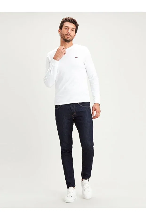 Мужские джинсы зауженные 512 slim fit men's jean pants - dark hollow local Levi'S, Med Indigo
