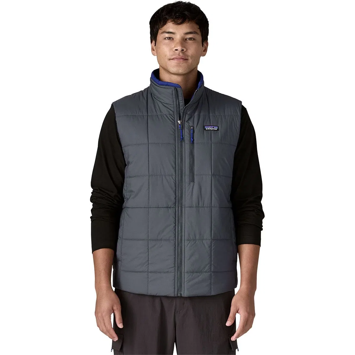 Мужской жилет с утеплителем Light Gust Vest Patagonia, Smolder Blue