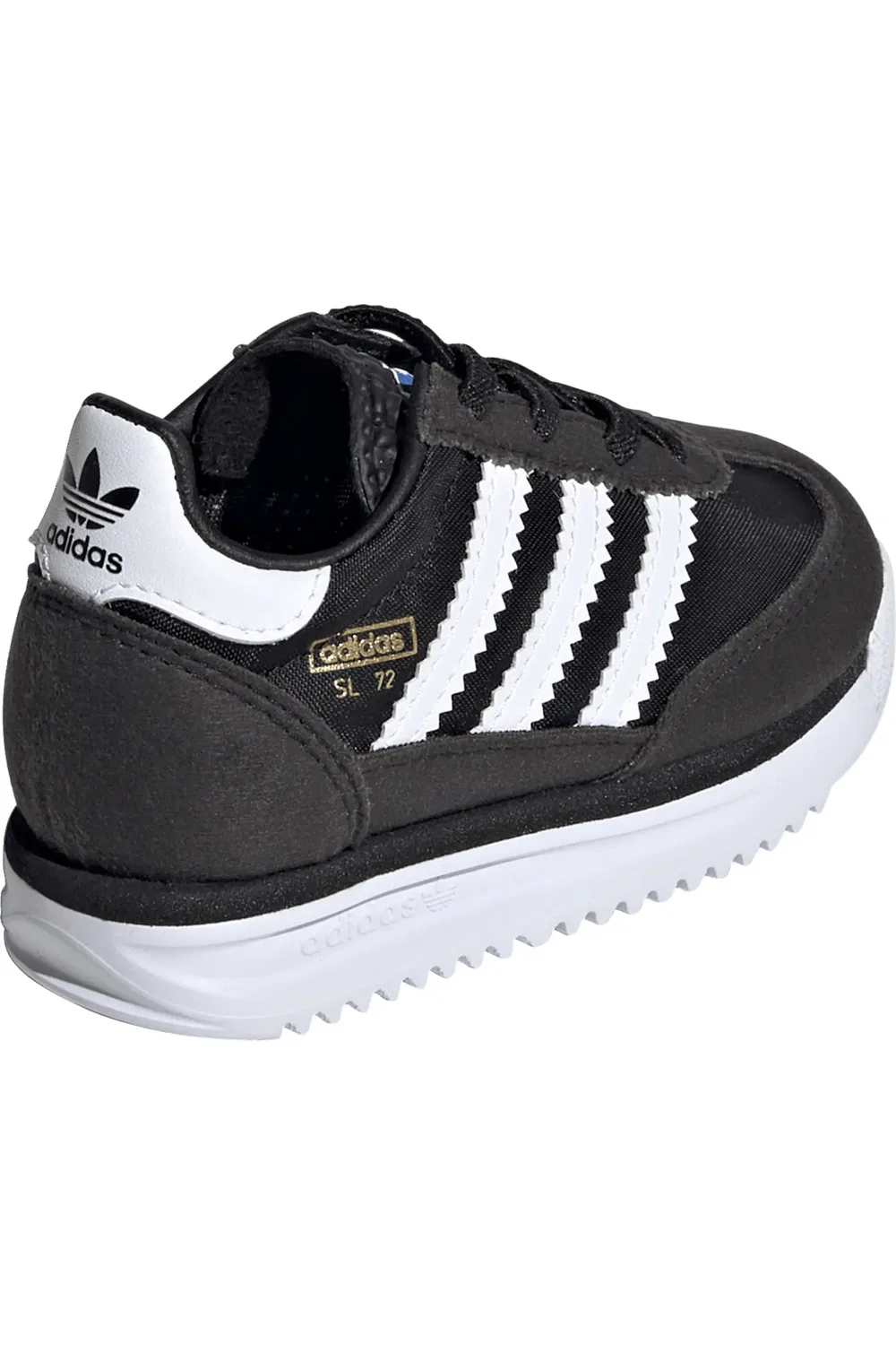 Кроссовки детские архивные SL 72 RS adidas, черный/белый/синий — фото 2