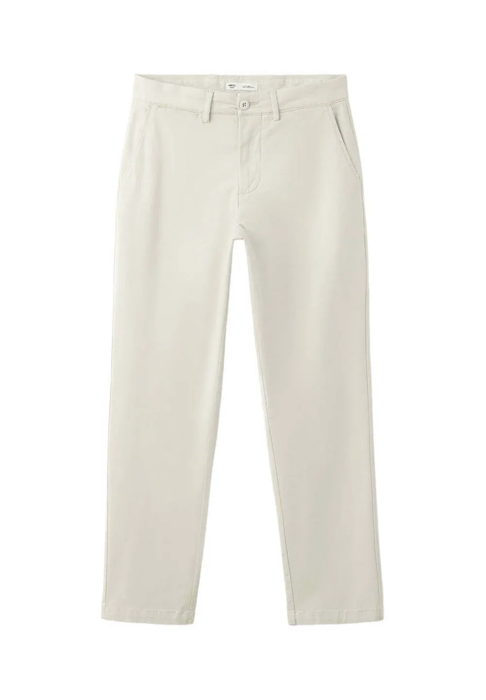 Подростковые - чиносы Mango Kids, Light Grey — фото 4