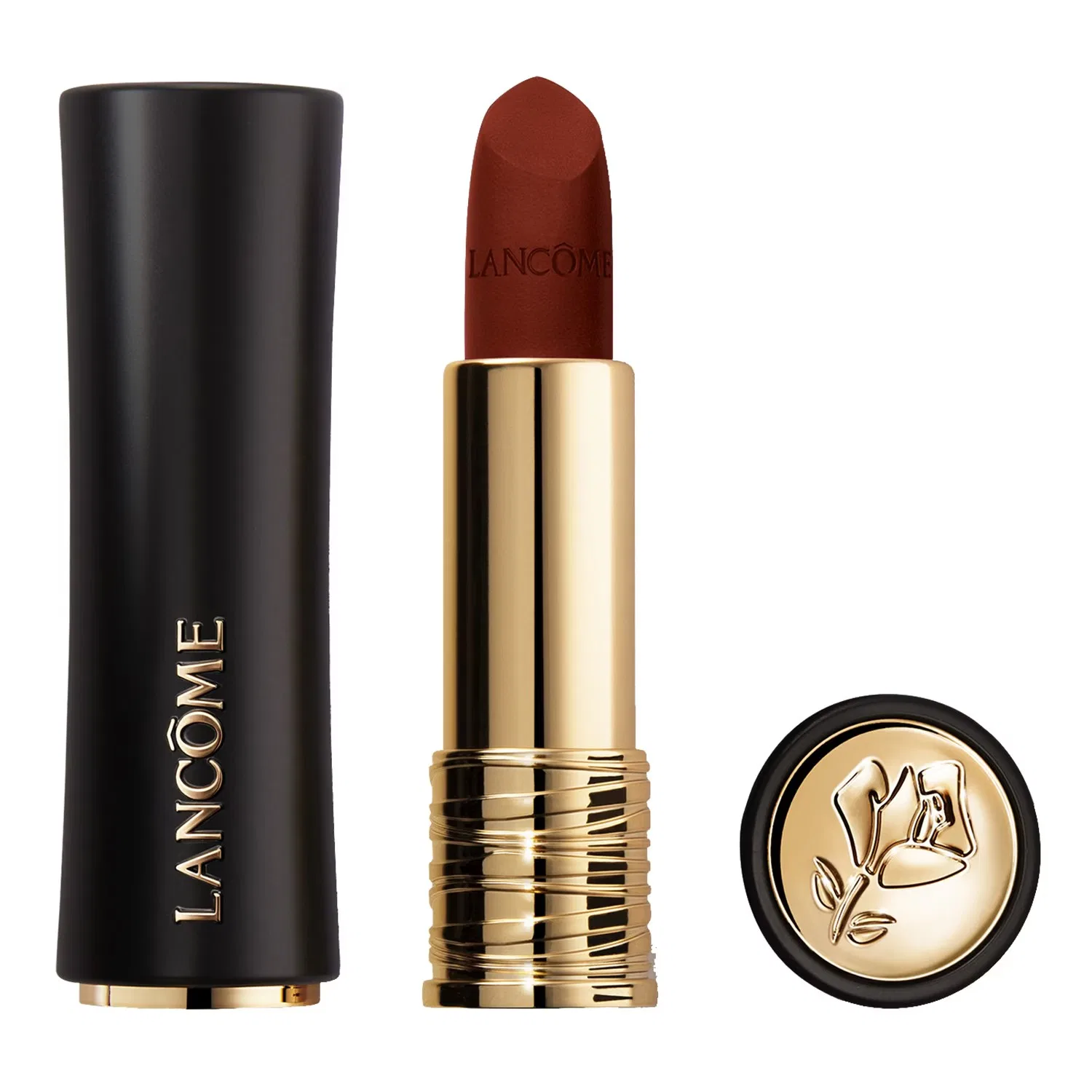 Матовая помада с керамидами для губ LANCÔME, Rouge Pigalle