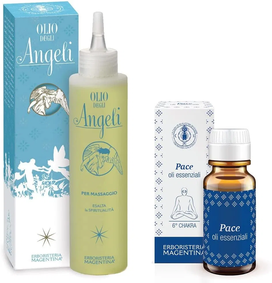 Масло для массажа Angel's Oil, Erboristeria Magentina, набор 150 мл + 10 мл, Unscented